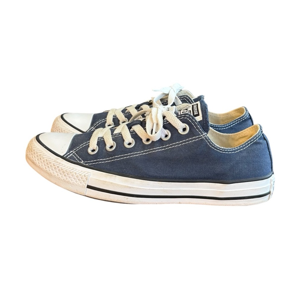 Converse Chuck Taylor All Star Low-Top Sneaker Navy Women’s Size 8 Men’s Size 6 - Picture 3 of 8